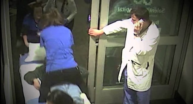 His Heart Stopped Beating. Then A Surveillance Camera Caught A Nurse Doing THIS!