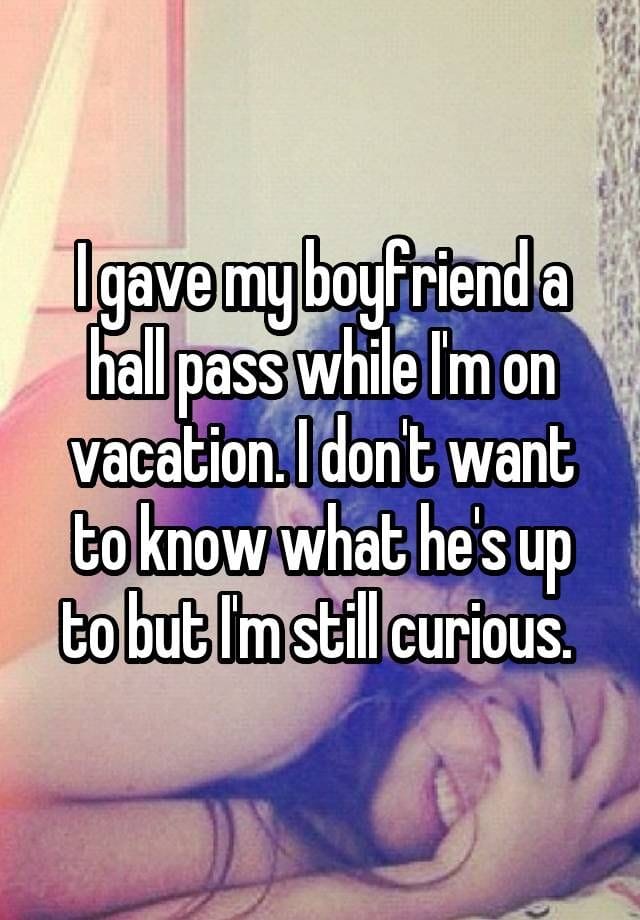 People Talk About Why They Gave Their Partners A 'Hall Pass'