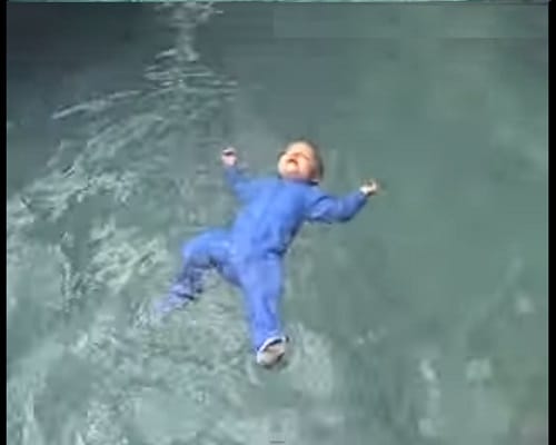 This Baby Fell Into The Pool When No One Was Watching. What Happened Next? I Gasped.