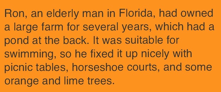 This Man Caught Women Bathing In His Pond. His  Answer Is Brilliant!