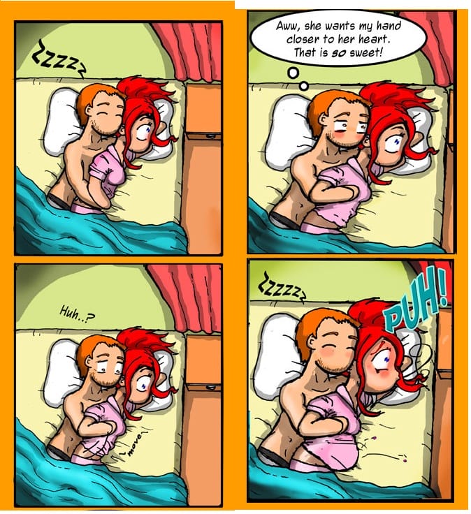 What It's Like To Sleep With Your Partner And What The Reality Is