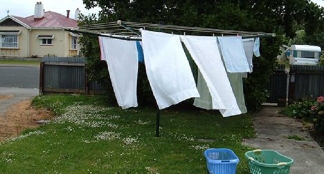 When They Hung Out Their Laundry, They Never Expected A Neighbor To Say THIS!