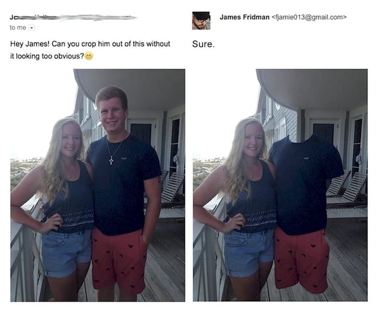 13 Times This Photoshop Artist Completely Trolled His Clients