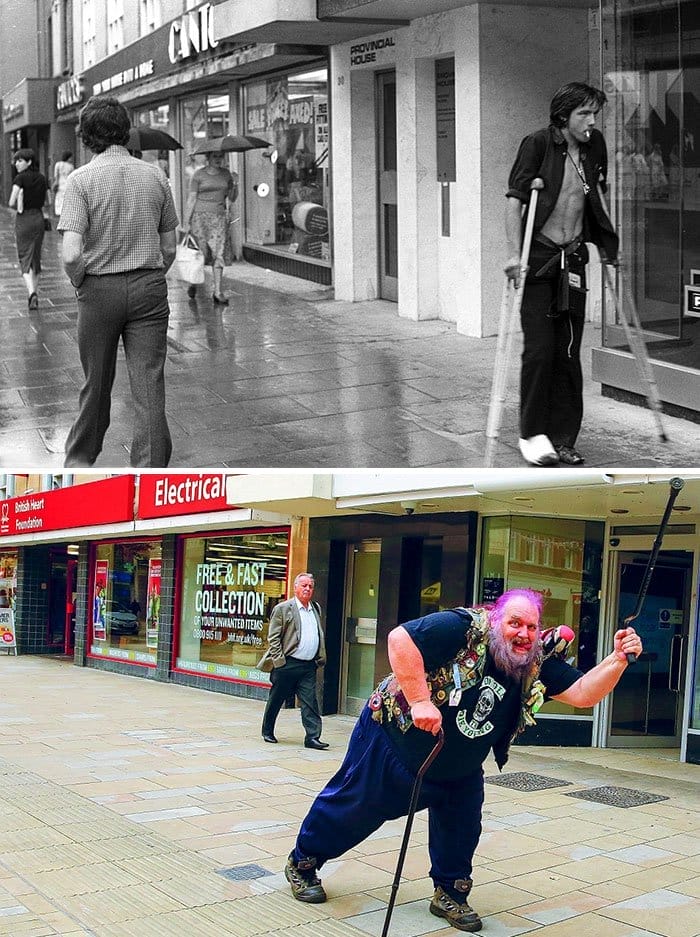 Photographer Tracked People He Shot 40 Years Ago To Recreate Their Photos And They're Fascinating
