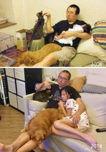 10 Before And After Pictures That Shows The Beauty Of Time