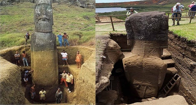 Scientists Uncover A Shocking Discovery Underneath The Easter Island Heads! Unbelievable!