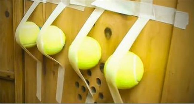 He Taped Tennis Balls Inside A Shoe Closet! The Reason? Absolutely Genius!