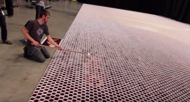 They Stacked 66,000 Cups of Water. What They Create Is Breathtaking