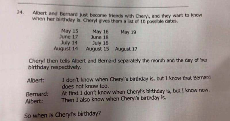 This Singapore Math Question For 14 Year Old Has Stumped Adults All Over The Internet