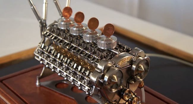 Watch How Brilliantly This New Miniature W 32 Engine Works
