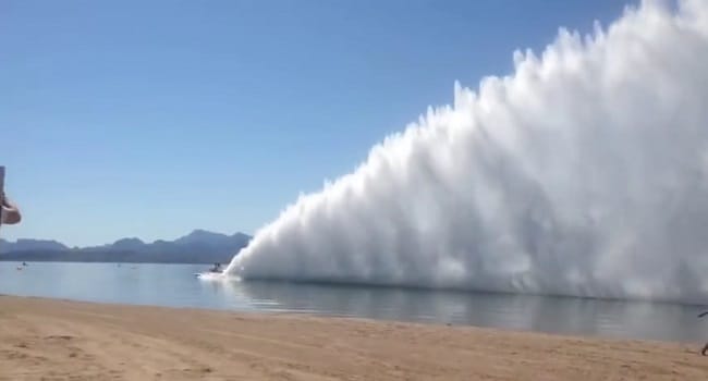 Watch What Happens When A 10,000hp Engine Is Mounted On A Piece Of Plastic