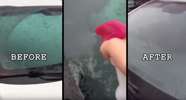 You've Been Doing It Wrong, This Is How To REALLY Get Rid Of Ice On Your Windshield!