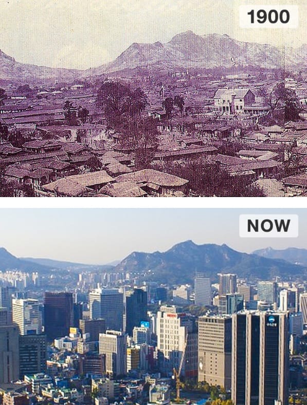 11 Then and Now Photos of Popular Cities Showing How Much They've Changed In Years!