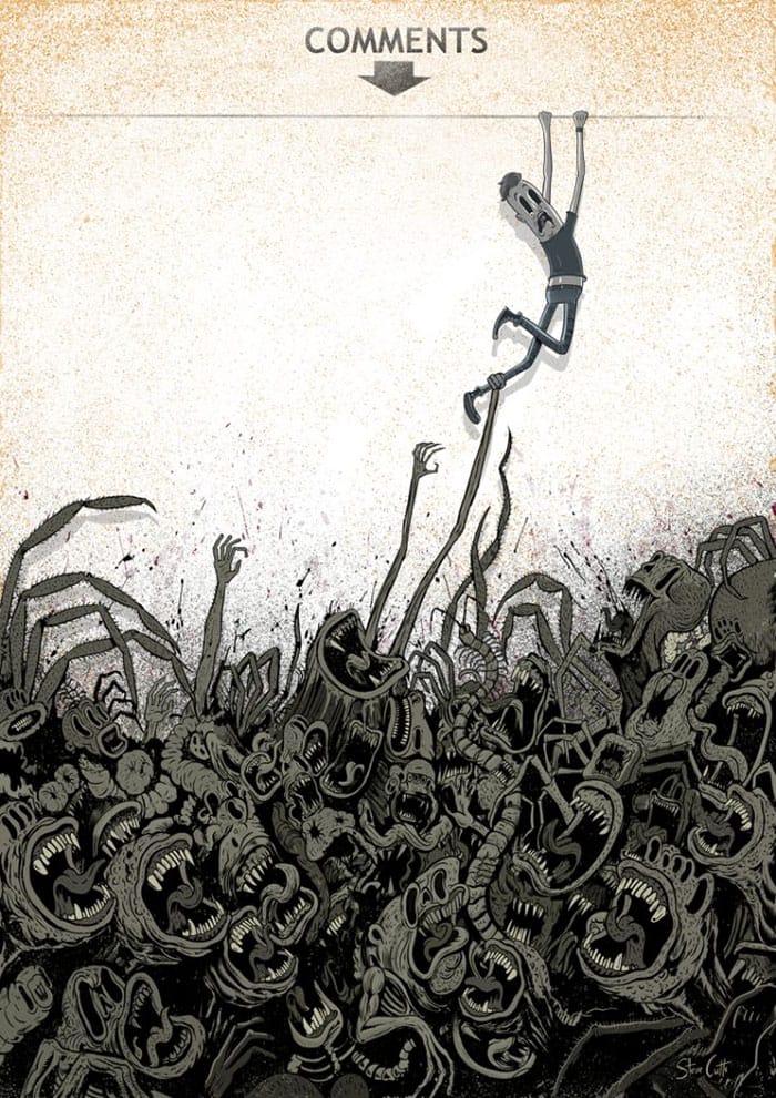 13 Disturbing Illustrations That Portray The True Face Of Modern Society