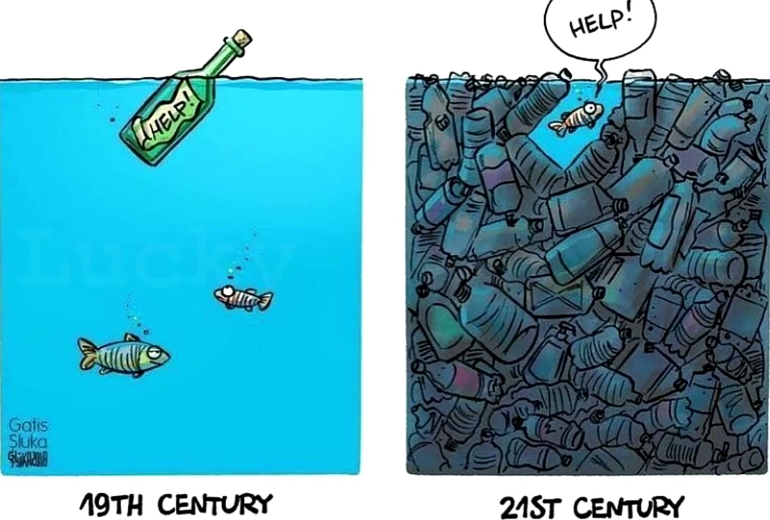 20 Satirical Illustrations That Depict Dark Reality Of Our Modern World