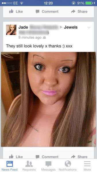 21 Girls With Some Serious Eyebrow Issues.