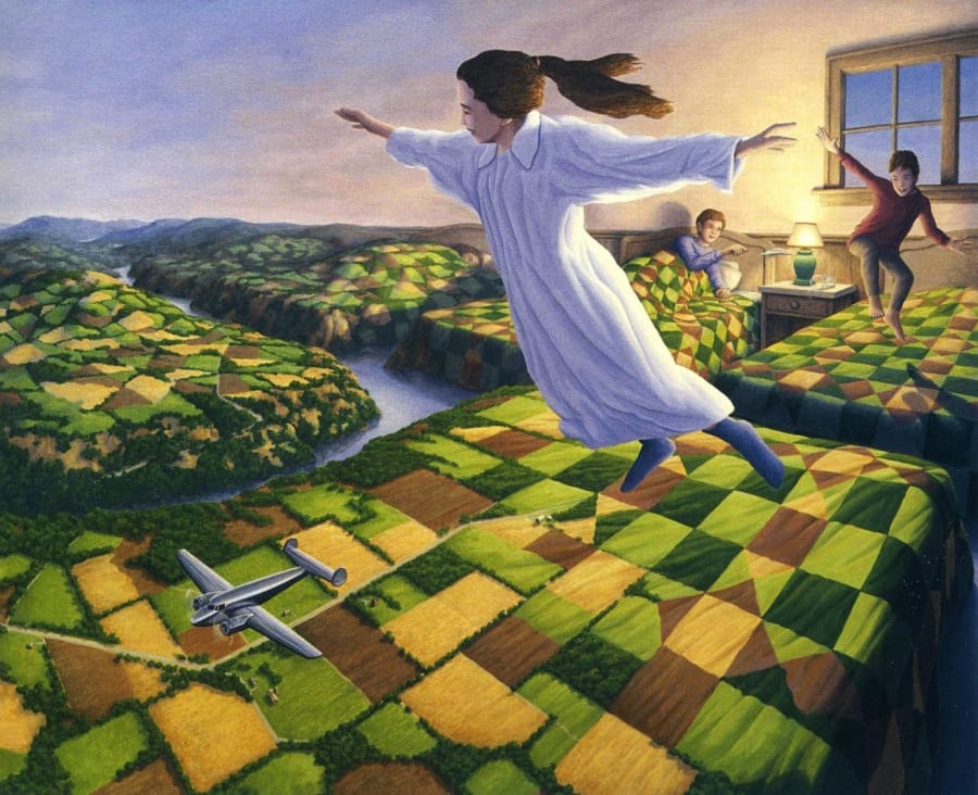 A Canadian Painter Makes Paintings That Can Totally Deceive Your Eyes