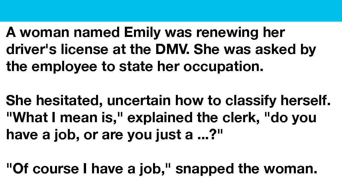 A Clerk Asks This Mom What Her 'Real Job' Is. Her Response Is Absolutely Brilliant