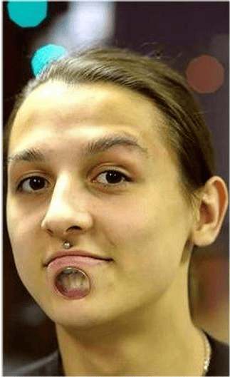 A New Trend In Portland Puts A Hole In Your Chin Area