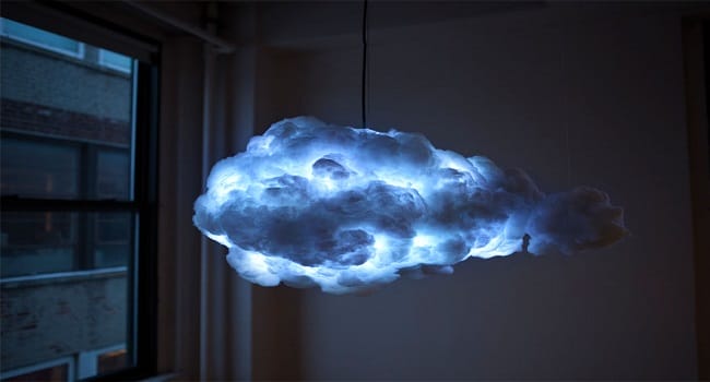 A Really Really Cool Lamp. It Creates A Thunderstorm In Your Living Room