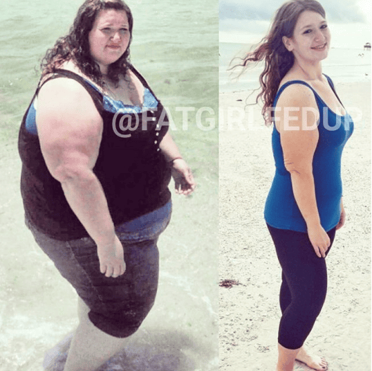 After Shedding 400 lbs Together, This Couple Recreated Their Old Pictures to Celebrate