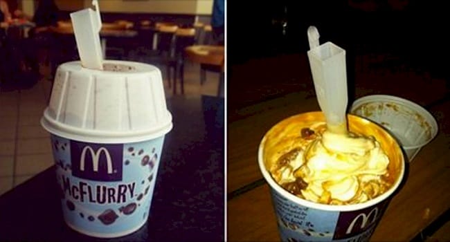 Always Wondered Why The McFlurry Spoon Looks Like It Does? Here's Why.