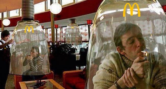 COLORADO MCDONALD'S OFFERS FIRST MARIJUANA FRIENDLY SMOKING SECTION