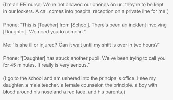 Check Why This Mom Supported Her Daughter Even After She Hit A Student...