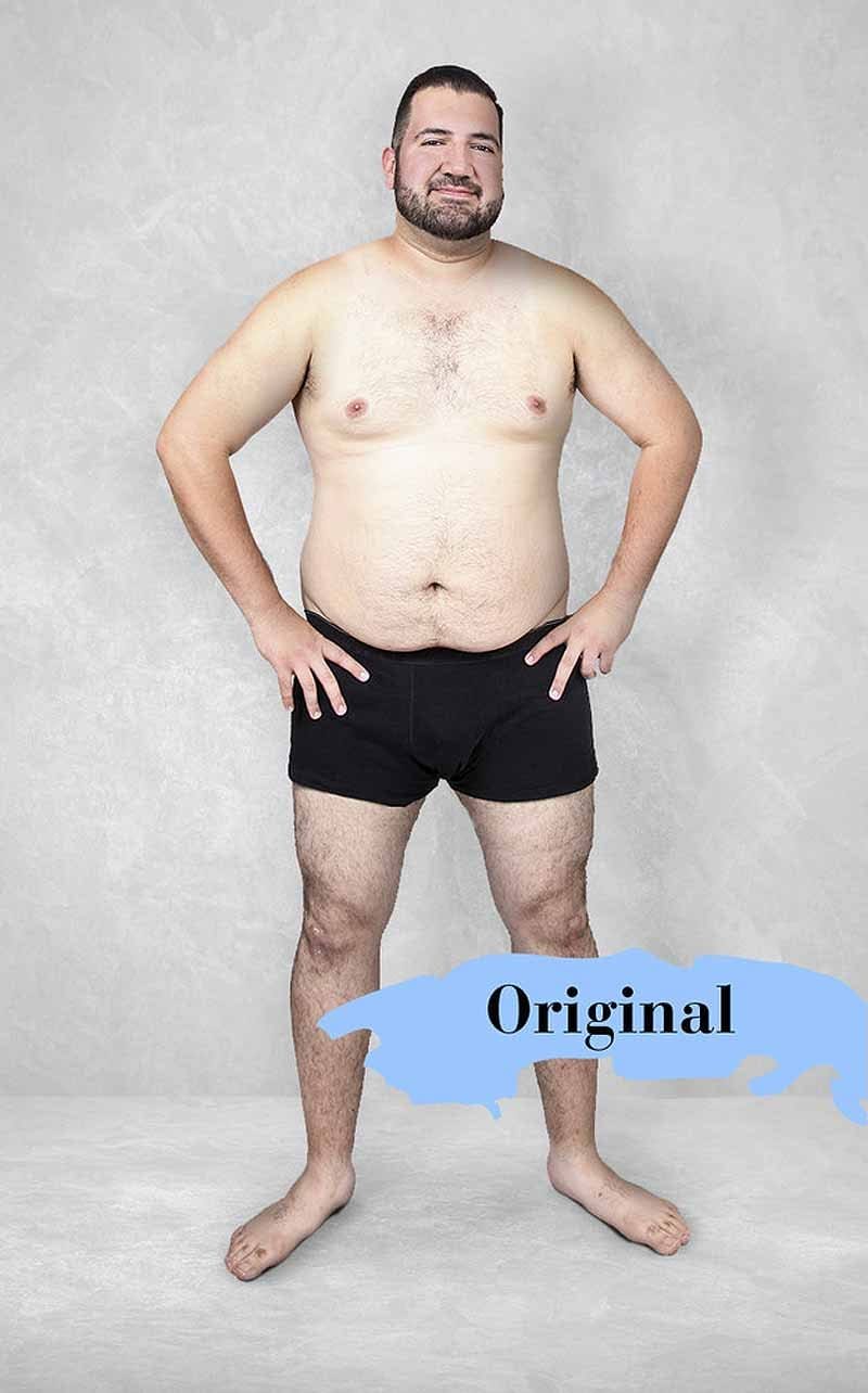 Designers in 15 different countries Photoshopped this man to make him 'more attractive'