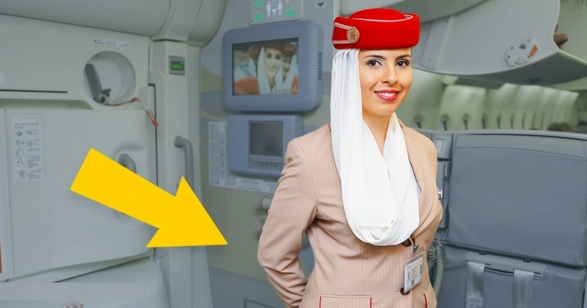 Do You Have Any Idea Why The Cabin Crew Members Always Have Their Arms Behind Their Backs?
