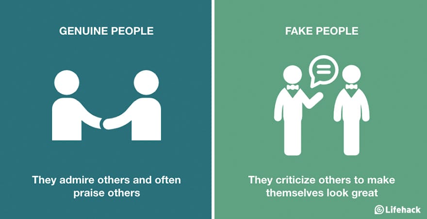 Fake Vs Genuine People: 8 Perfect Ways To Distinguish Them