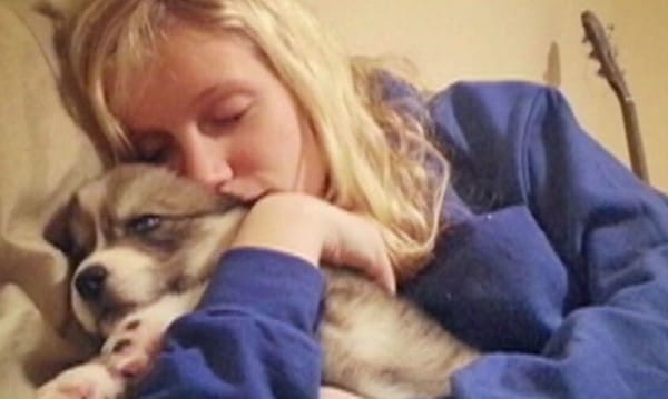 Her Boyfriend Hits Her. When Her Husky Grows Up And Does This? I'm Speechless