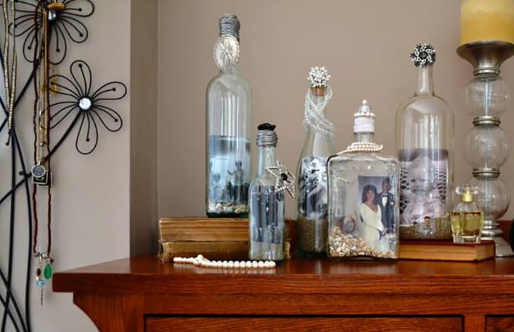 Instead Of Throwing Glass Bottles Away, She Turns Them Into Something That We Must Have