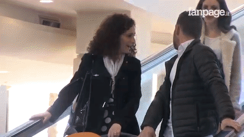 Look At This Prank Where People Touch Other's People's Hand On The Escalator And How They Reacted To It!