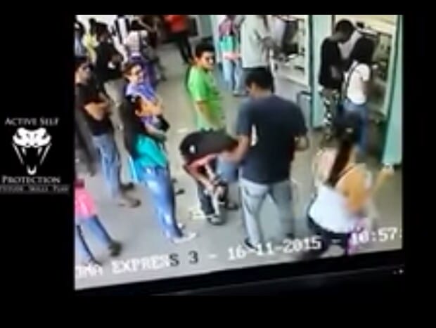 Mugger asks for cash, 'victim' pays with lead
