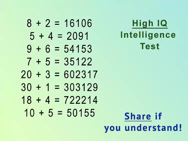 Only A Math Genius Can Solve This Equation...