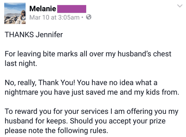 SCORNED Wife Find Out Her Husband Is Cheating. So She Posts THIS On Facebook-No Mercy!