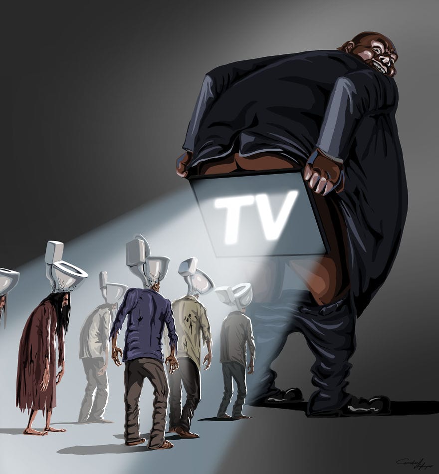 7 Satirical Illustrations Of Today’s Problems By Gunduz Agayev!