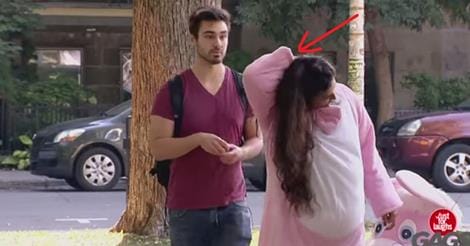 She Put On A Bunny Suit And Asked Men To Unzip Her. What Happens Next Is Hilarious!.