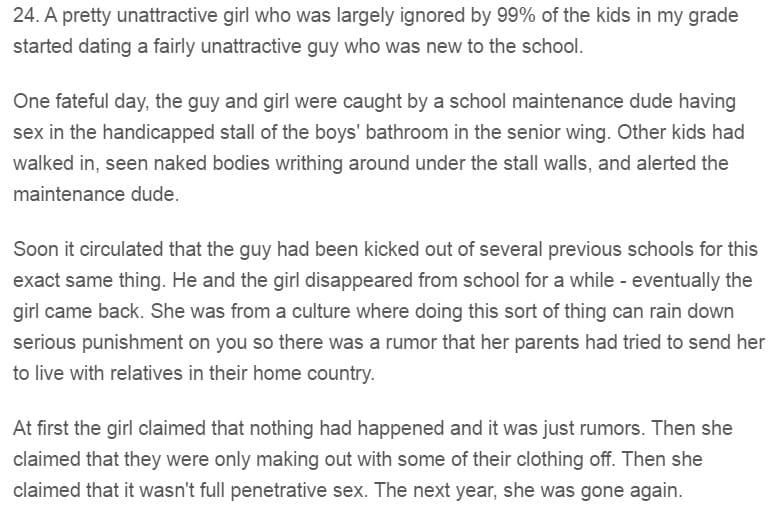 Stories Of The Biggest Scandals At These People's Schools!