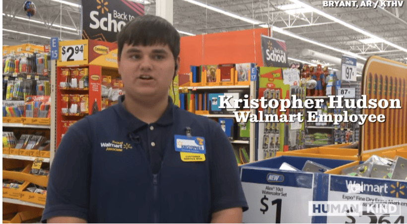 Teenager Gets A Job At Walmart. But What He's Been Doing With The School Supplies. WHOA!