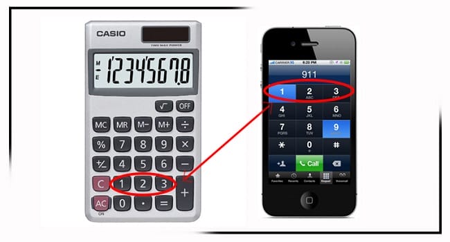 The Arrangement Of Numbers on Your Phone And Your Calculator Is Different. Do You Know Why?