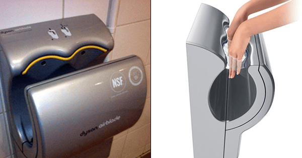 The Next Time You See This Hand Drier At A Washroom, DON'T Use It. You'll Thank Us Later