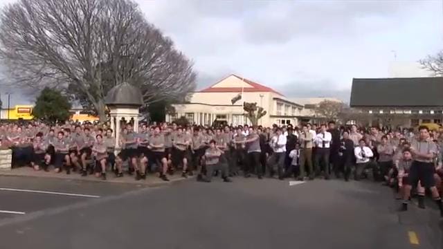 The entire school shows up at this teacher's funeral. But when they do THIS I got goosebumps.