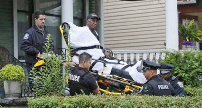 They Tie A Veteran To A Stretcher And Kick Him Out Of His Home. Then The Neighbors Do This