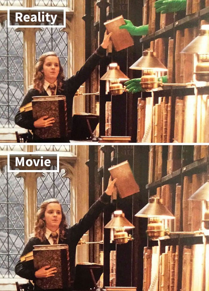 This Instagram Account Shows Scenes From Popular Films With And Without Special Effects