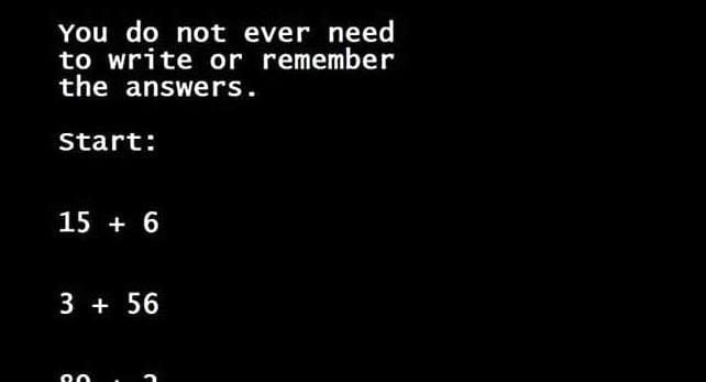 This Simple Test Will Blow 98% of People's Minds.You Other 2%... Well,You're Weird
