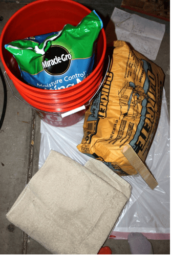 This Woman Soaked The Towel In A Bucket Of Concrete..What Happened When She Flipped It Over Is Absolutely Unbelievable