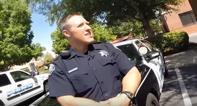 VIDEO: Cop Turns Dashboard Camera On. Then He Pulls Out A Blanket And Does The Unthinkable