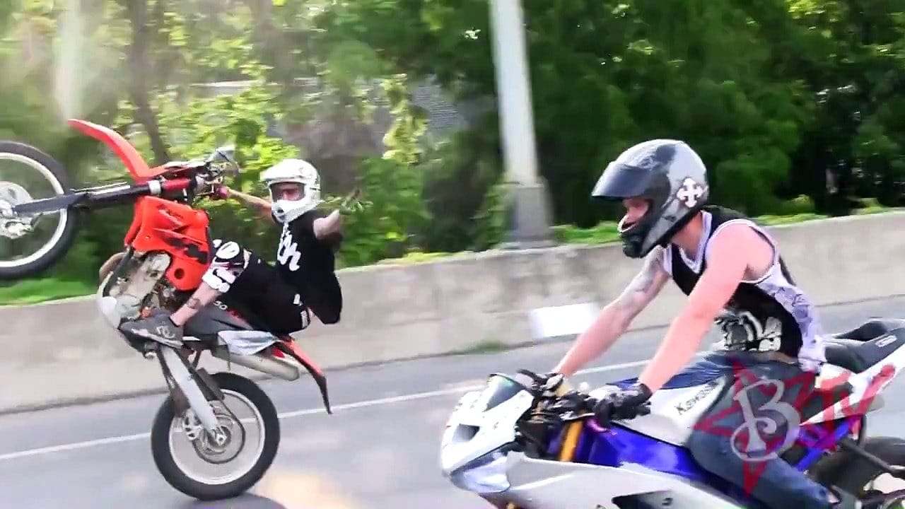 VIDEO: The Motorcycle Cop Chase That Goes BADLY Wrong...